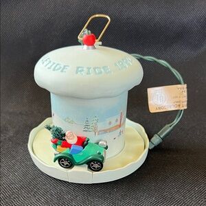 Hallmark Keepsake Ornament Yuletide Ride 1992